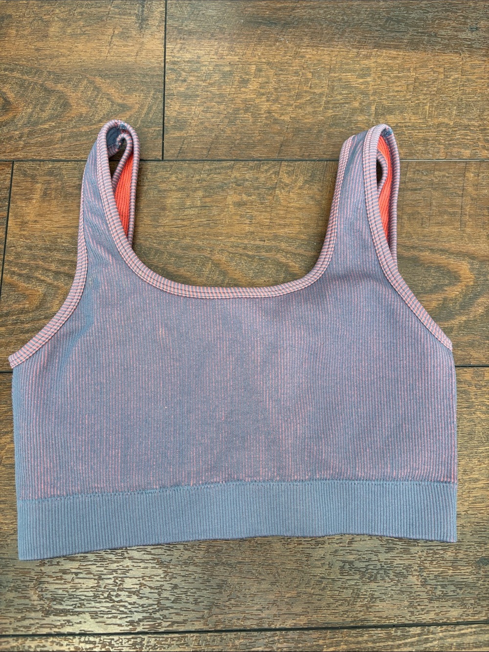 Fabletics Ribbed Scoop Sports Bra